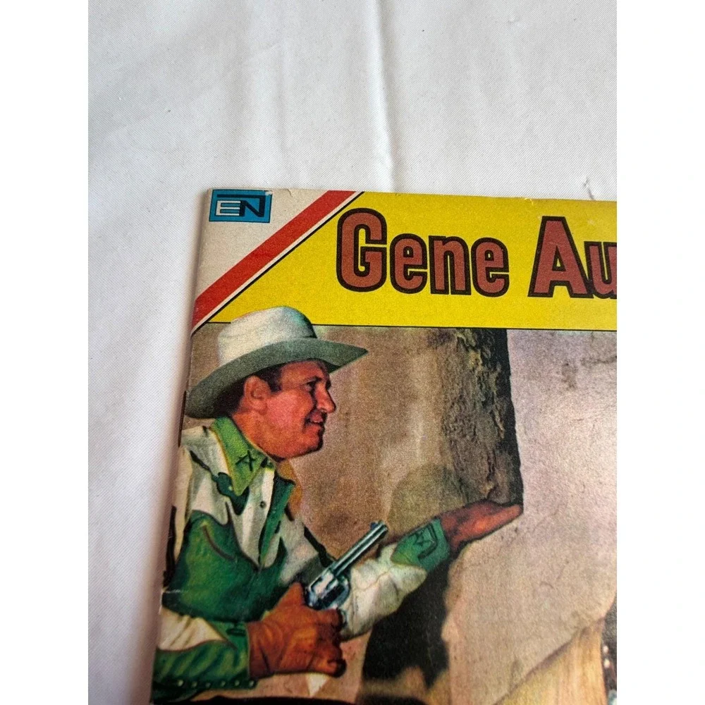 Vintage Gene Autry Comic Book Serie Aguila Spanish Editorial Novaro Western